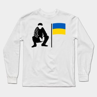 Ukrainian slav squat Long Sleeve T-Shirt